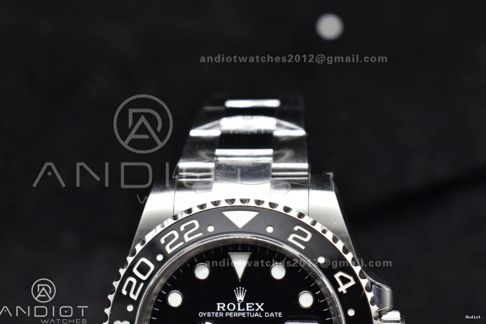 Black GMT-Master Oyster BLNR Bracelet CHS 126710 on Edition Factory Ceramic DD3285 II Best Blue Clean 0424